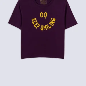 BOY'S CHEVRON TEXTURED T-SHIRT