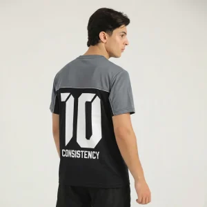 Athletic Dept Grey & Black T-Shirt