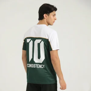 Athletic Dept Green & White T-Shirt